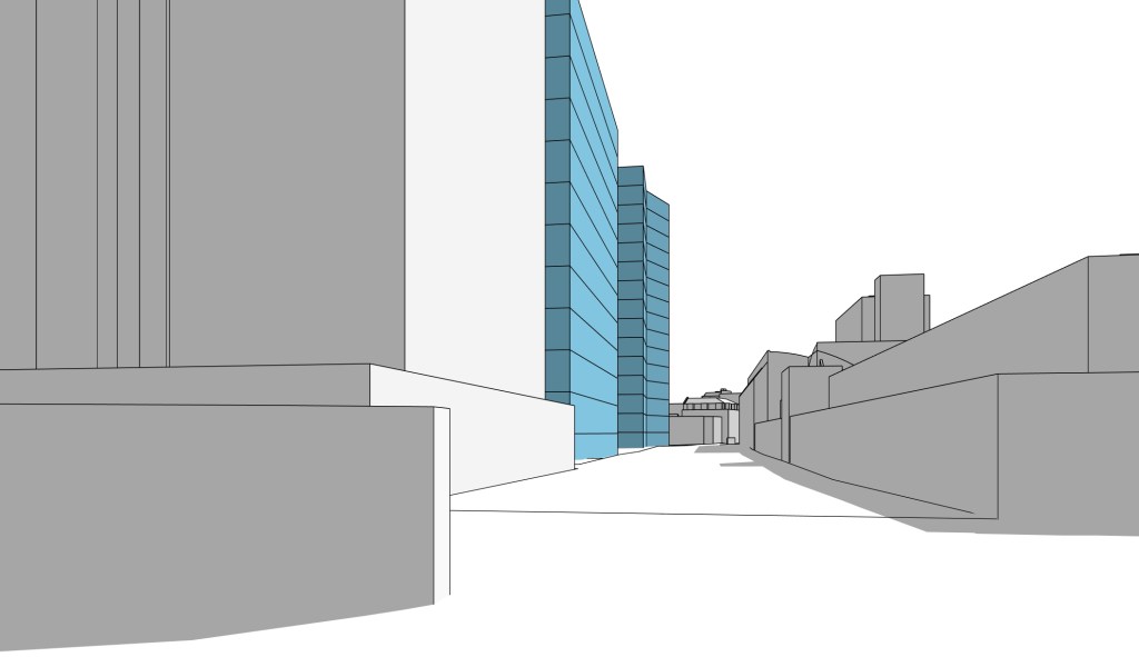 12 View looking down Haverstock Road with Wendling on the right