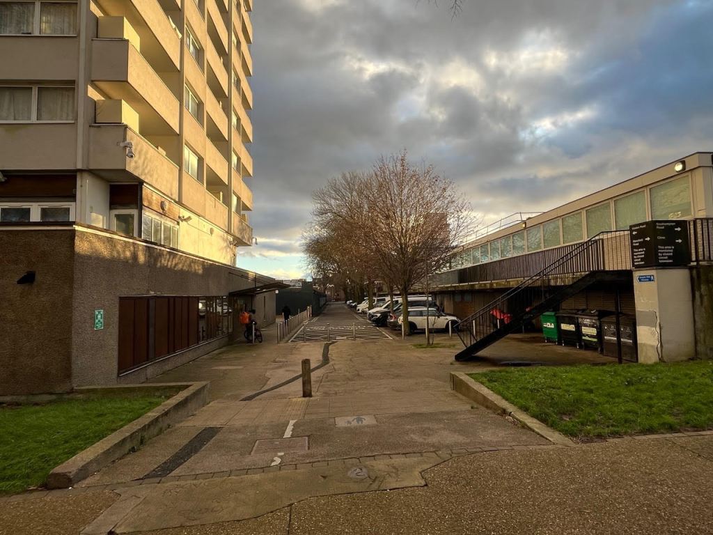 12 View looking down Haverstock Road with Wendling on the right